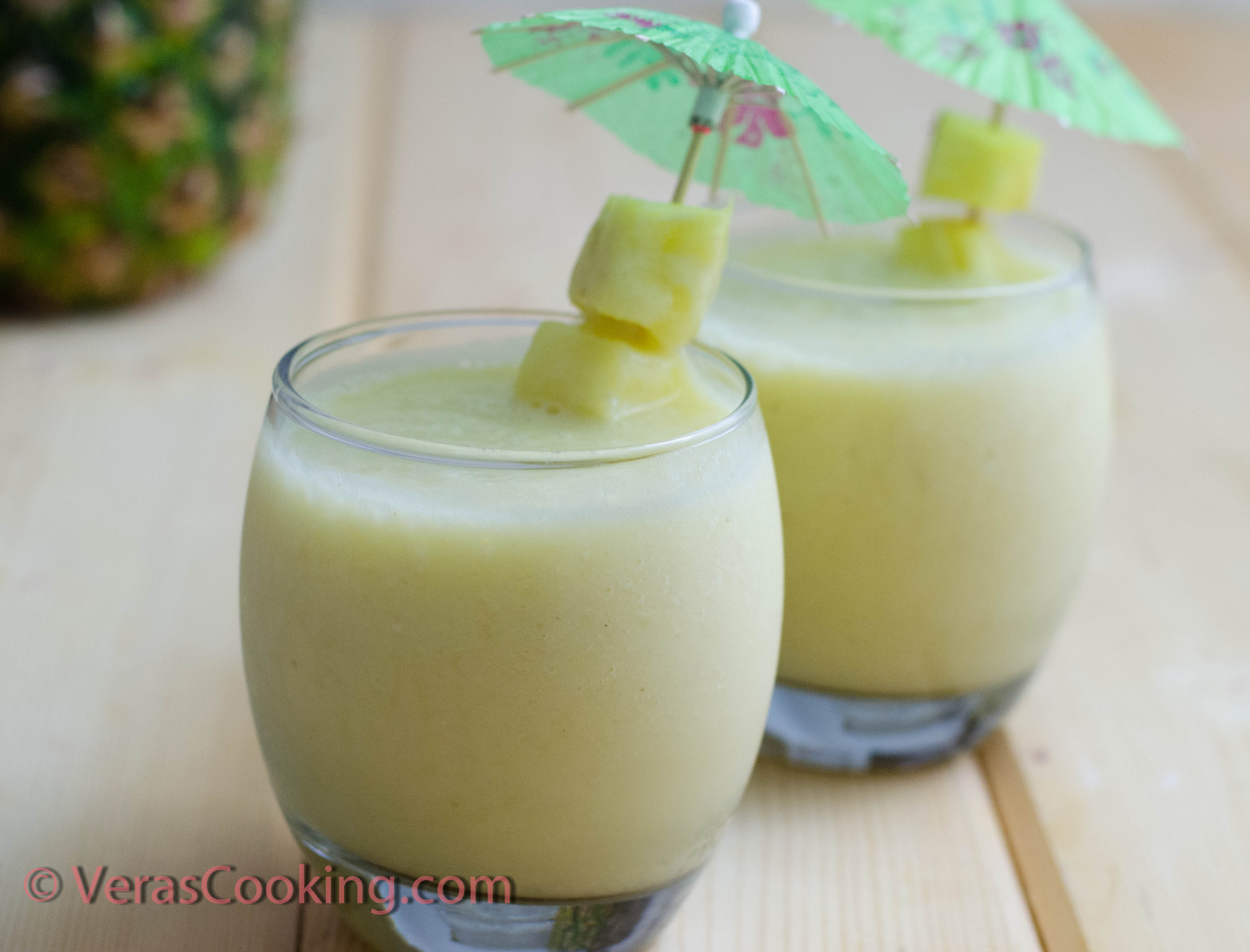 Pineapple And Banana Smoothie Vera S Cooking