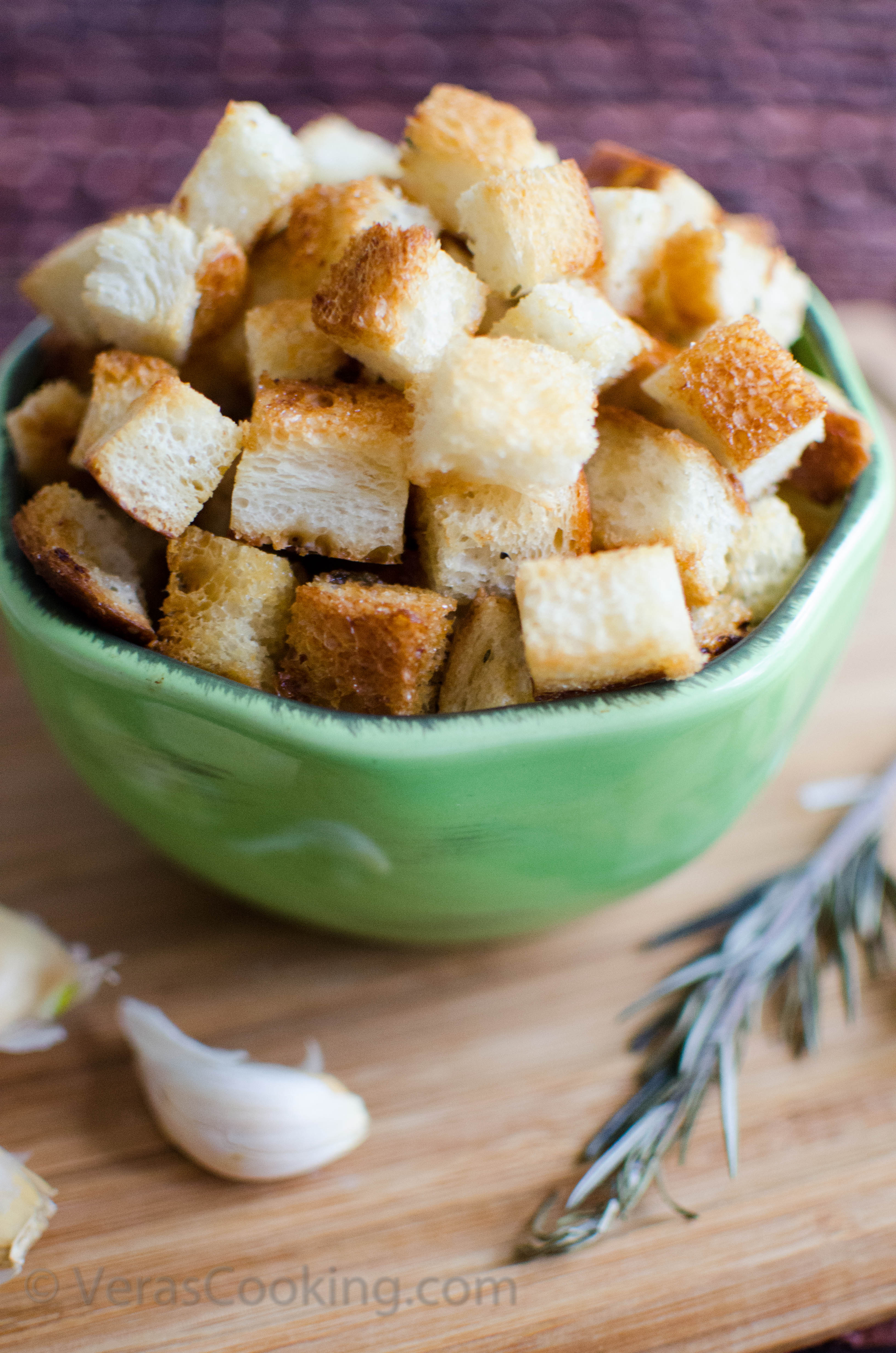 HOMEMADE CROUTONS - Vera&amp;#39;s Cooking
